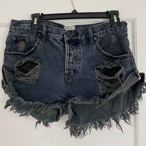 One Teaspoon dark grey Bandits